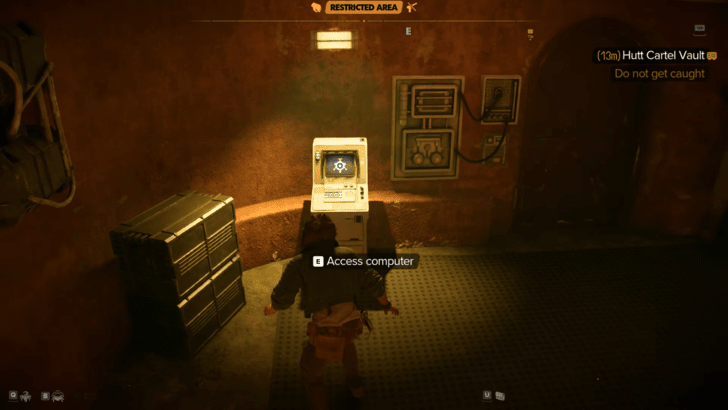 Myrra Hutt Cartel Vault - Slice Into a Terminal