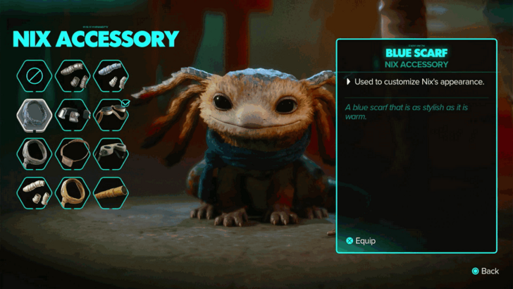 Star Wars Outlaws Blue Scarf