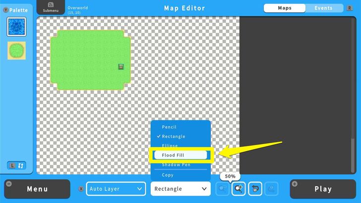 Flood Fill Tool - RPG MAKER WITHe
