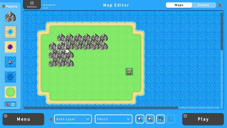 Grass Island Mountain - RPG MAKER WITH
