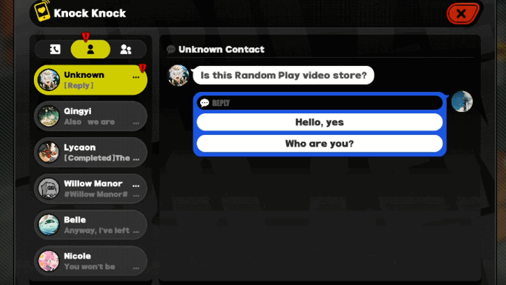 Check the DM From the Unknown Sender