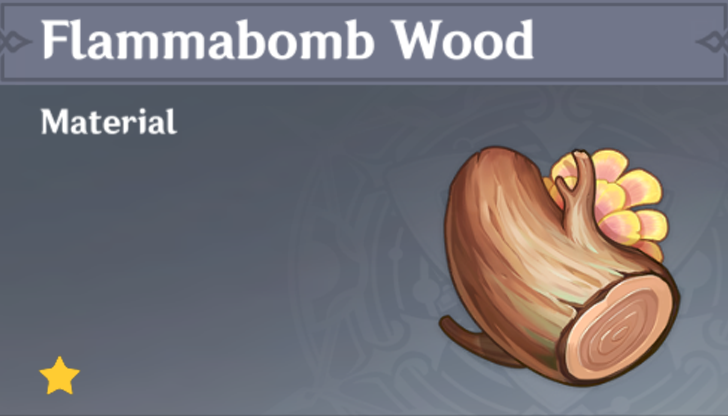 Genshin Impact - How to Get Flammabomb Wood and Effects