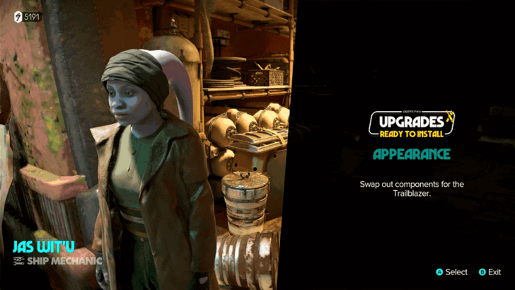 Star Wars Outlaws Ship Mechanic