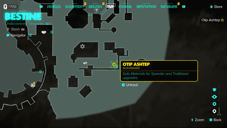 Star Wars Outlaws - Otip Ashtep Map Location