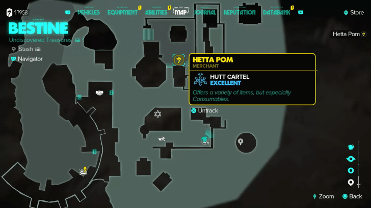 Star Wars Outlaws - Hetta Pom Map Location