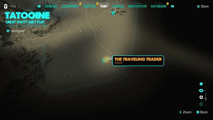 Star Wars Outlaws - Shuma (Tatooine) Map Location