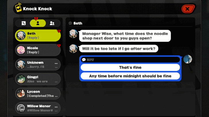 Check the DM From Seth