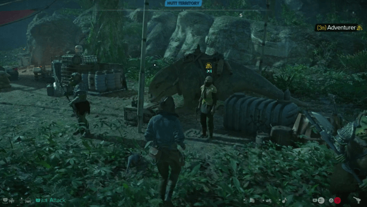 Star Wars Outlaws - Akiva Hutt Cartel Adventurer Overworld Appearance