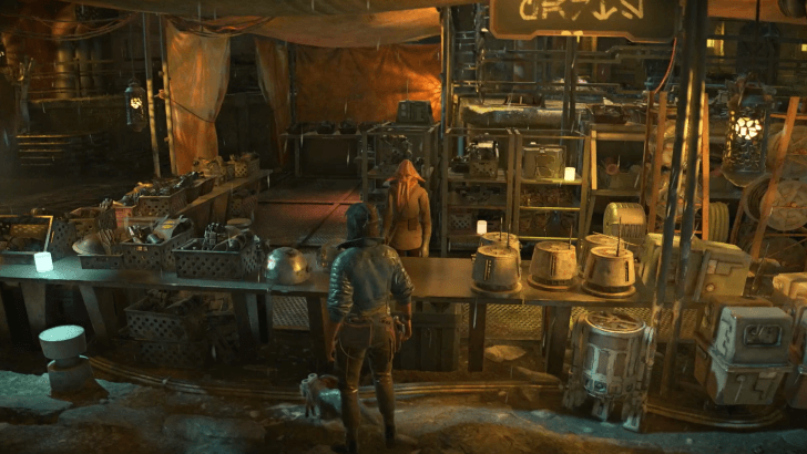 Star Wars Outlaws - Aucta Curvak Overworld Appearance