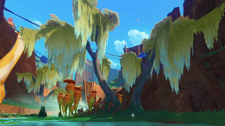 Genshin Impact - How to Get Ashen Aratiku Wood and Effects - Ashen Aratiku Tree