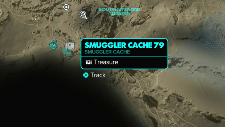 Star Wars Outlaws Smuggler Cache 79 Map