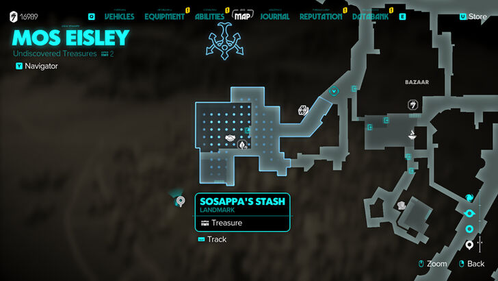 Star Wars Outlaws - Arda Explorer Paint Job Map Location