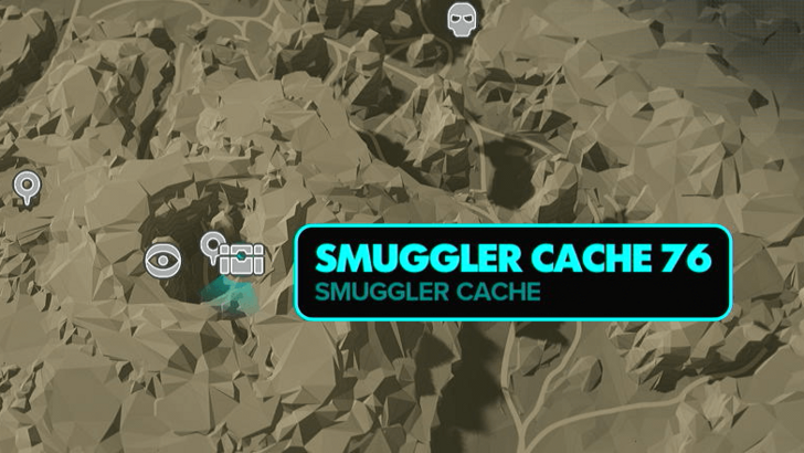 Star Wars Outlaws Smuggler Cache 76 Map