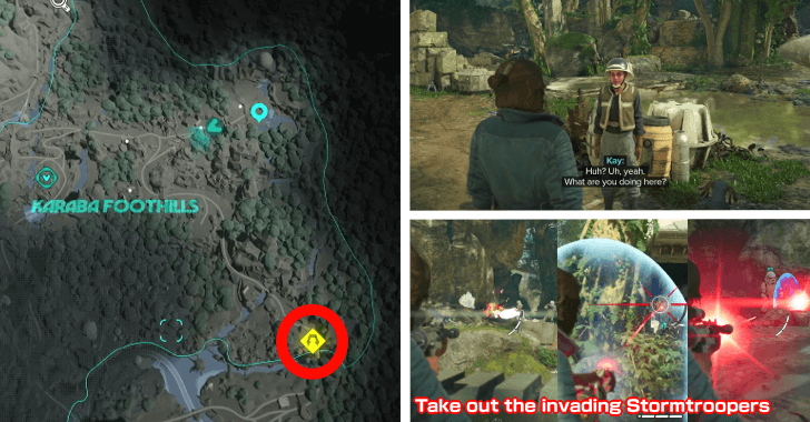 Defend the rebels from the invading stormtroopers