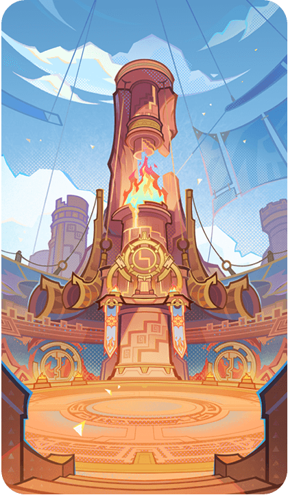 Genshin - Stadium of the Sacred Flame Card