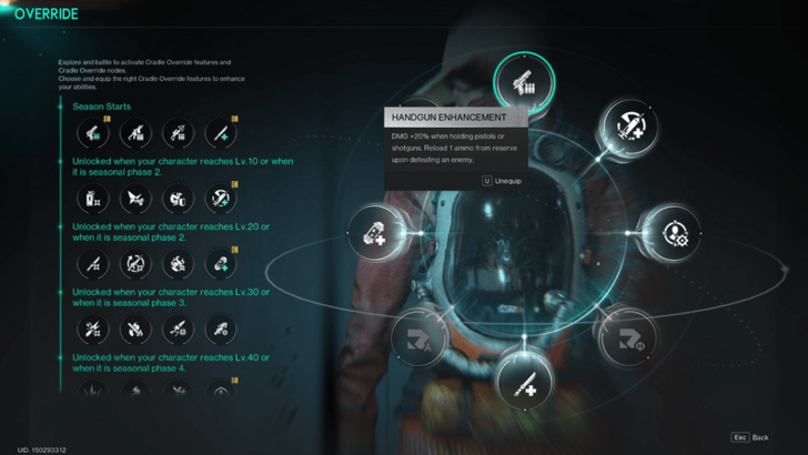 Once Human - Cradle Override Handgun Enhancement