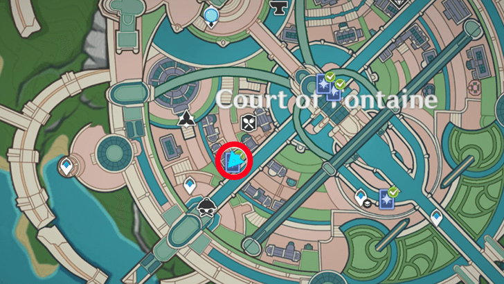 Genshin - Genius Invokation Eugenie Duel Location