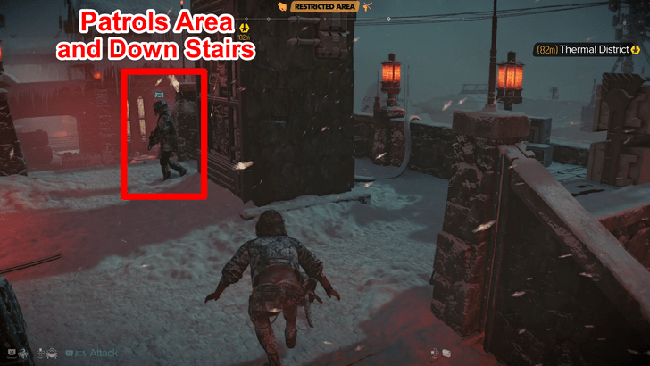 Kijimi Crimson Dawn Vault - Sneak Past a Crimson Dawn Member