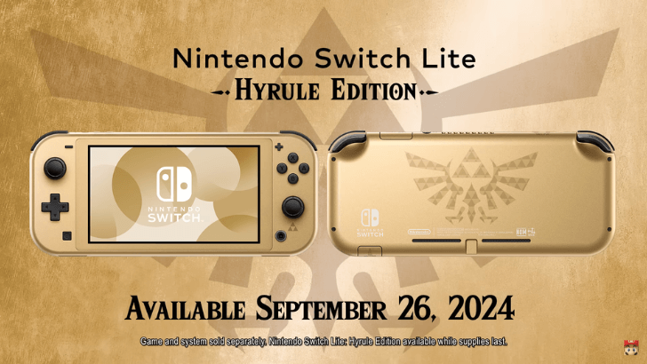 Nintendo Switch Lite Hyrule Edition