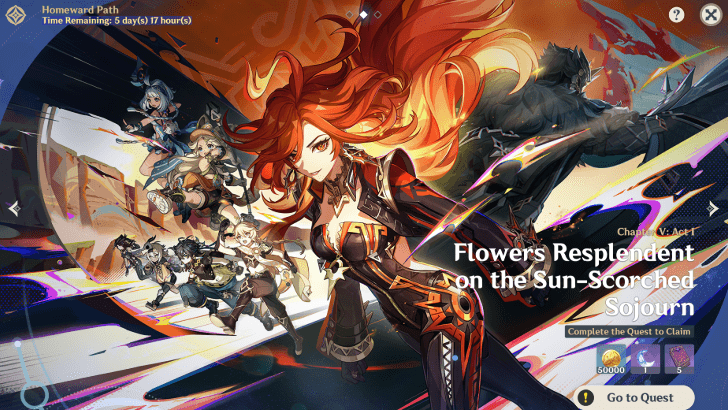 Genshin Impact Homeward Path