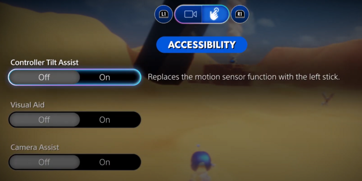Astro Bot - How to Turn Off Motion Controls