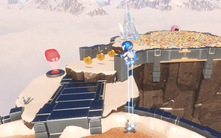 Astro Bot - Red Inactive Checkpoint