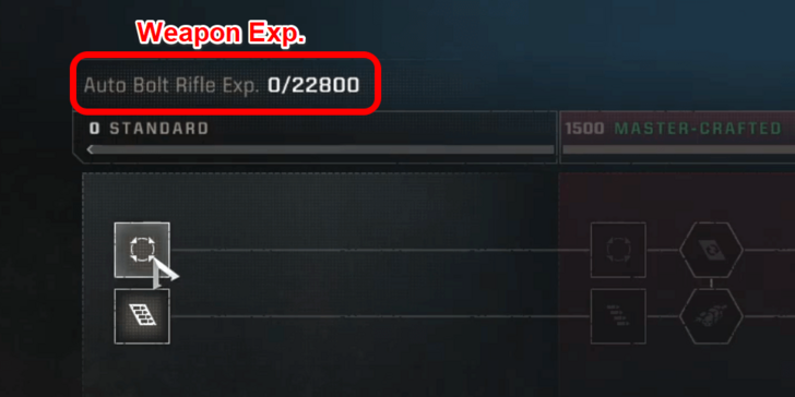 Obtain Weapon Exp