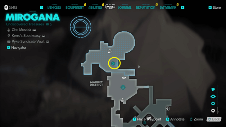 Star Wars Outlaws Eavesdropping Map