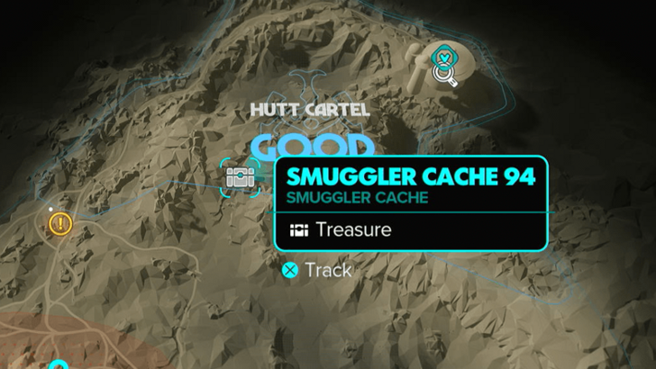 Star Wars Outlaws Smuggler Cache 94 Map