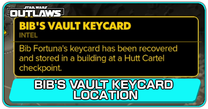 Star Wars Outlaws Bib