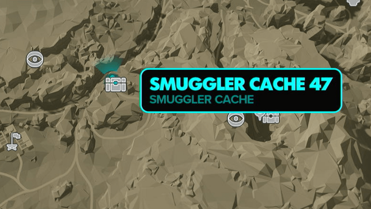Star Wars Outlaws Smuggler Cache 47 Map