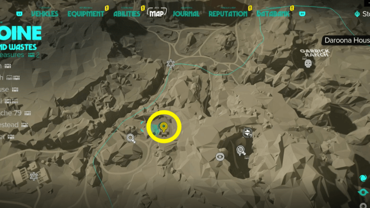 Star Wars Outlaws Abandoned Hideout Intel Map