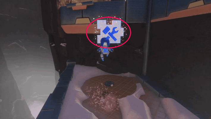 Creamy Canyon Puzzle Piece 1 Location