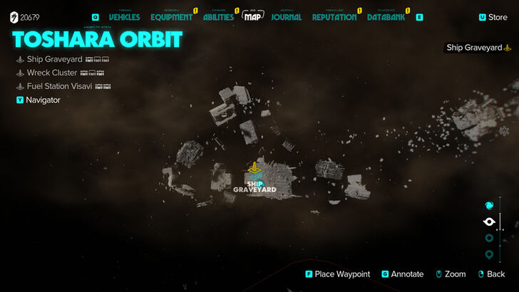 Star Wars Outlaws - Ruby Detail Finish Map Location