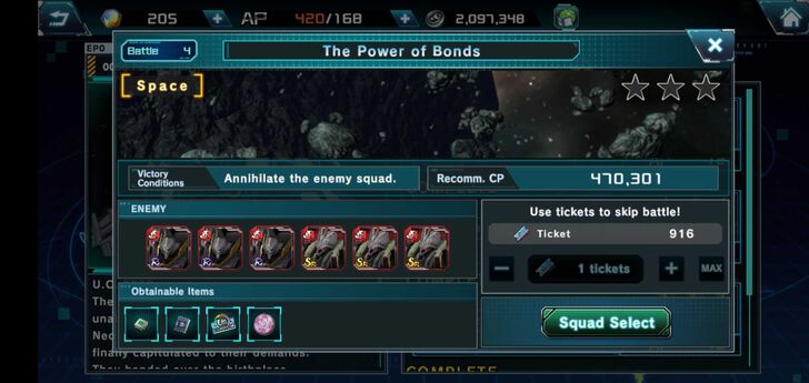 Normal and Hard Stages - Gundam UC ENGAGE