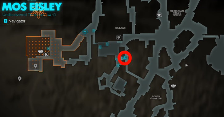 Forbidden Goods Map Location (Where to Eavesdrop)