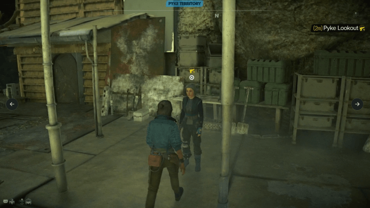 Star Wars Outlaws - Pyke Lookout Overworld Appearance