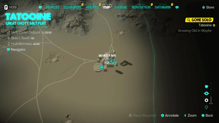 Growing Old in Wayfar Map Location