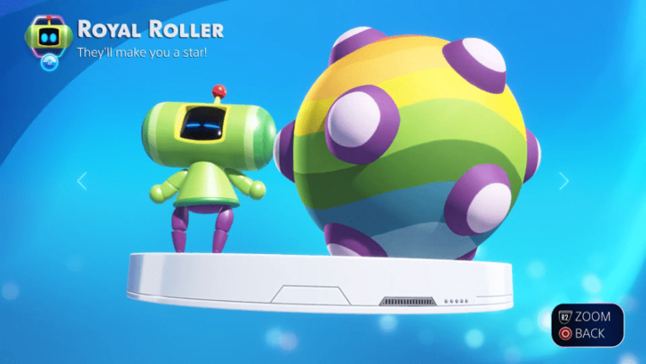 Astro Bot - Royal Roller