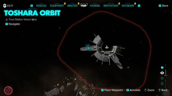 Star Wars Outlaws - Fuel Station Visavi Treasure 2