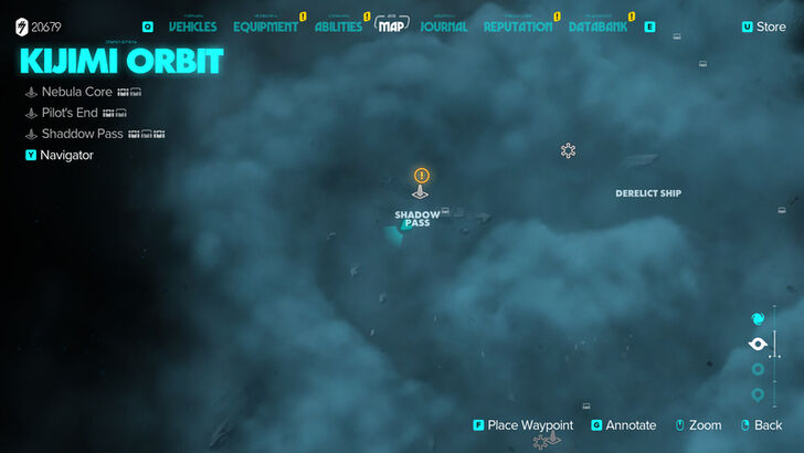 Star Wars Outlaws - Dark Cross Finish Map Location