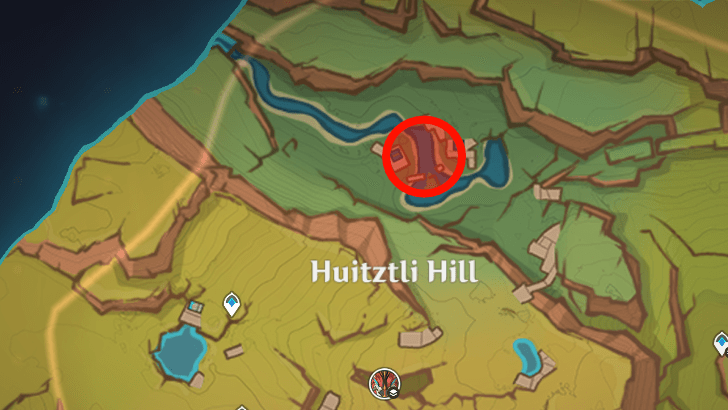 Genshin Huitztli Hill Puzzle Guide and Luxurious Chests - How to Solve Huitztli Hill Puzzle 1 - 1