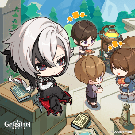 Genshin Impact - Arlecchino Birthday Art 2024