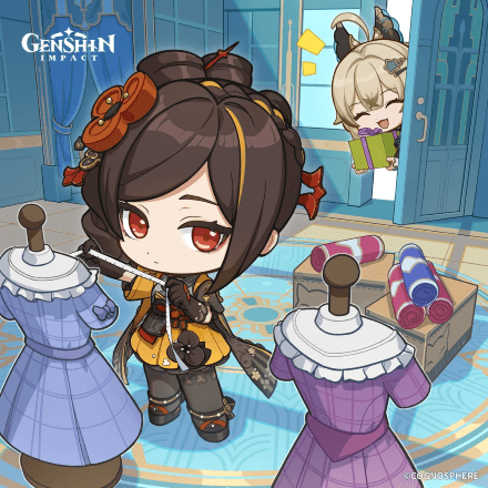 Genshin Impact - Chiori Birthday Art 2024