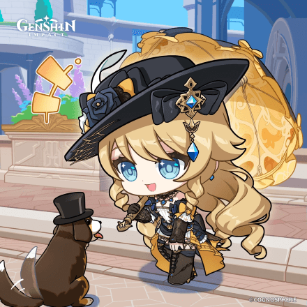 Genshin Impact - Navia Birthday Art 2024