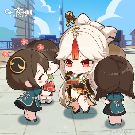 Genshin Impact - Ningguang Birthday Art 2024