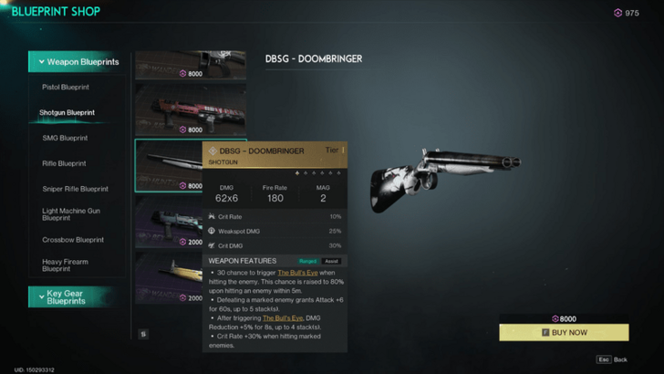 Once Human - DBSG Doombringer