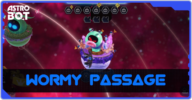 Astro Bot - Wormy Passage Banner