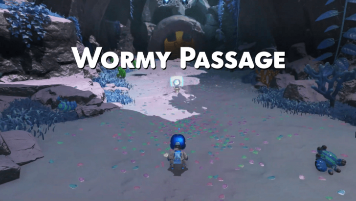Astro Bot - Wormy Passage