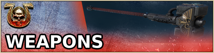 Warhammer 40K: Space Marine 2 - Weapons Partial Banner